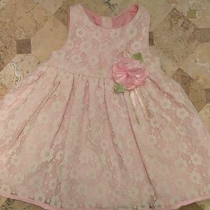 Girls pink dress